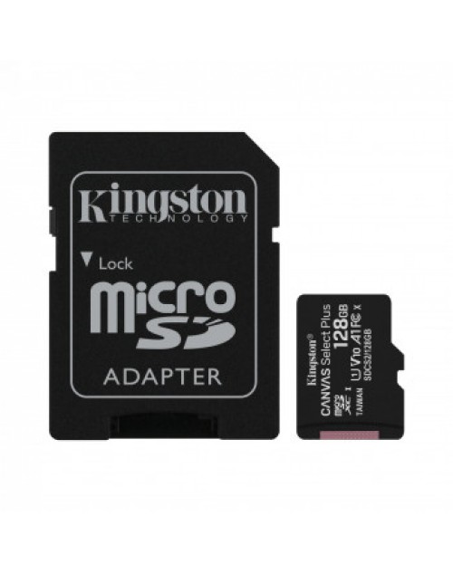 128GB MICRO SD SELECT PLUS KINGSTON SDCS2/128GB