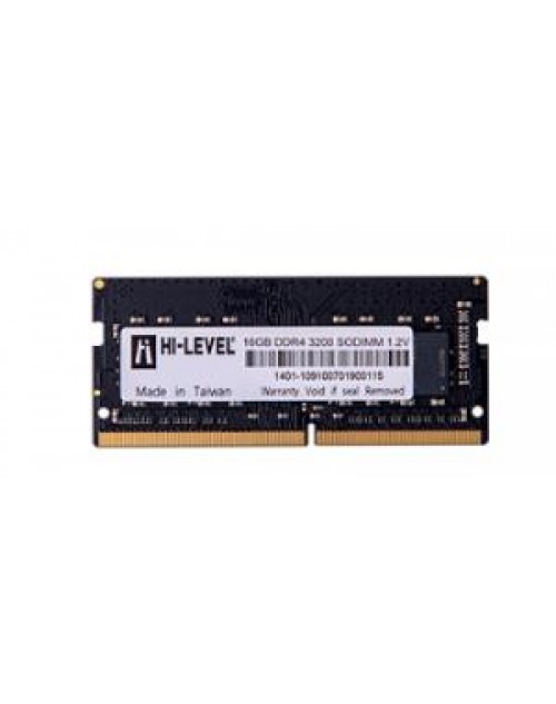 16GB DDR4 3200Mhz SODIMM 1.2V HLV-SOPC25600D4/16G HI-LEVEL