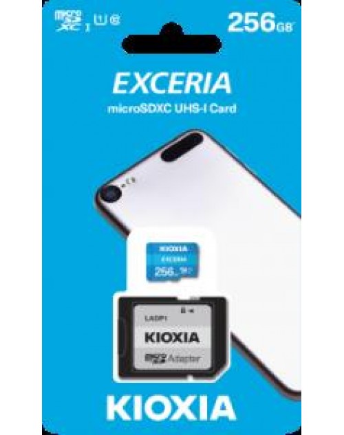 256GB MICRO SDHC C10 100MB/s KIOXIA LMEX1L256GG2