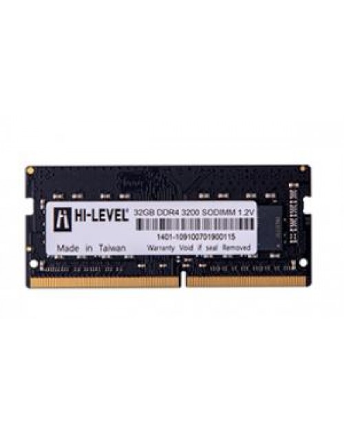 32GB DDR4 3200Mhz SODIMM 1.2V HLV-SOPC25600D4/32G HI-LEVEL