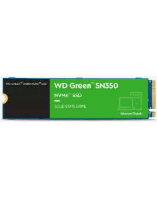 500GB WD GREEN SN350 M.2 NVMe 2400/1500MB/s WDS500G2G0C SSD