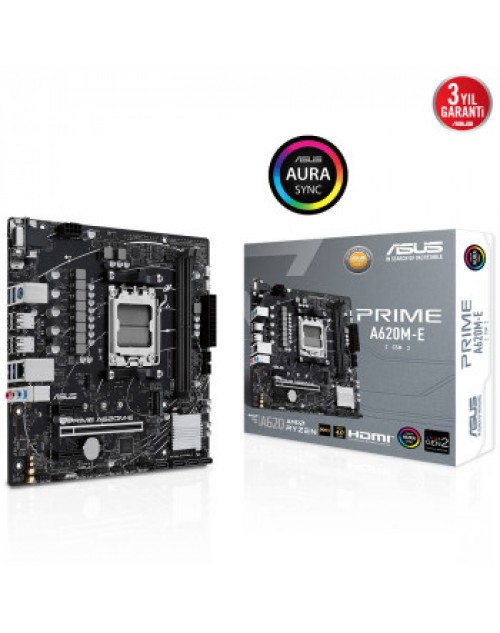 ASUS PRIME A620M-E-CSM DDR5 M.2 HDMI mATX AM5