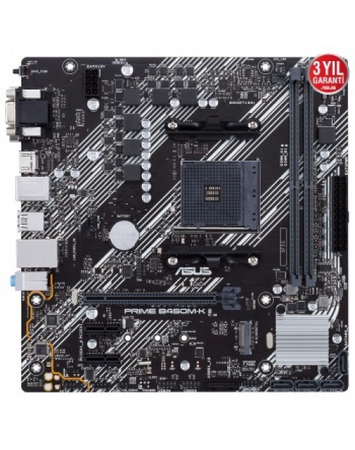 ASUS PRIME B450M-K II 4400 DDR4 DVI VGA M2 AM4