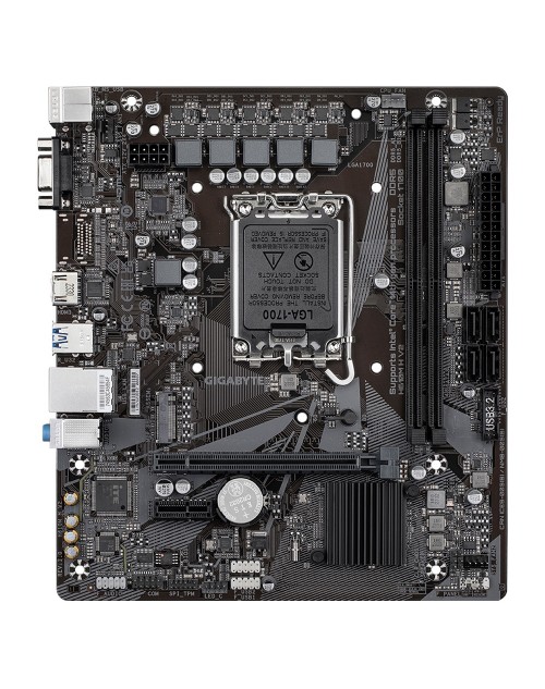 GIGABYTE H610M H V2 DDR5 5600Mhz(OC) HDMI M.2 mATX 1700p