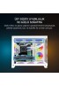 James Donkey Stark S700 3xARGB Temperli Cam mATX Beyaz Gaming (Oyuncu) Kasa