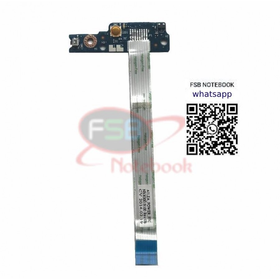 Lenovo ideapad Z510 20287 Notebook Tetik Power Buton Board