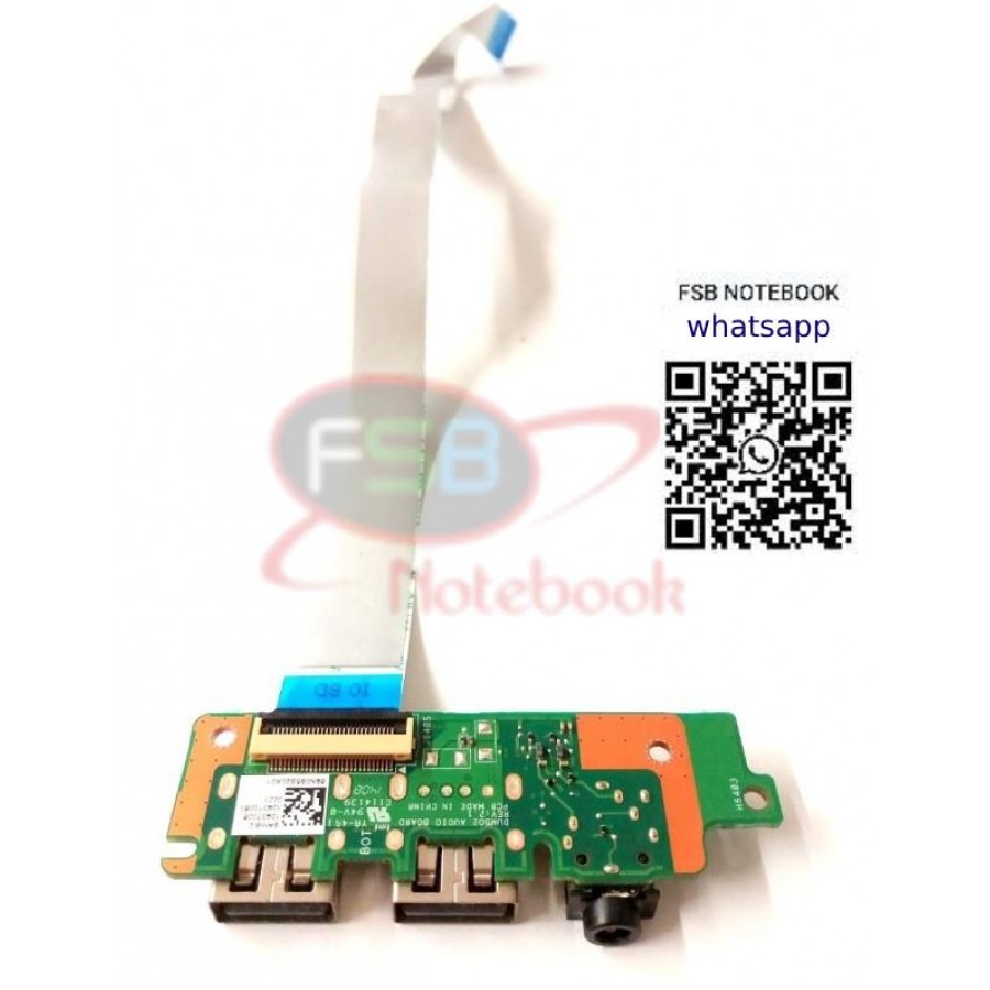 Lenovo G700 G710 20252 80AH 17.3 inç Notebook Audio Jack USB Port Board