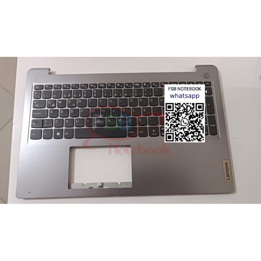 Lenovo Orijinal ideapad 3-15ALC6 82KU Notebook Klavye Dahil Üst Kasa