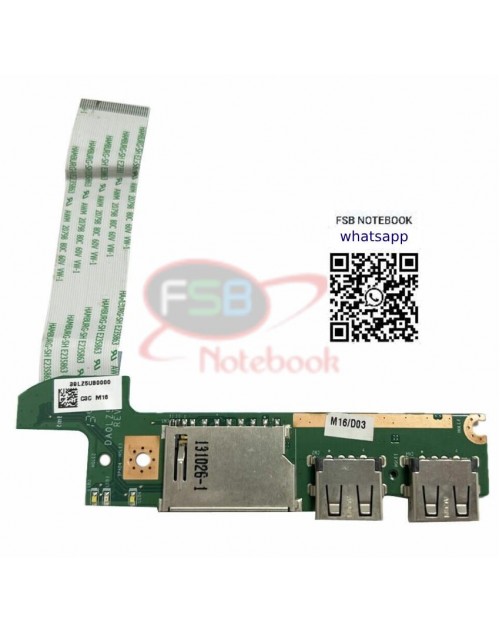 Lenovo Orijinal ideapad U330 U330 Touch Notebook SD Kart Okuyucu USB Port Board