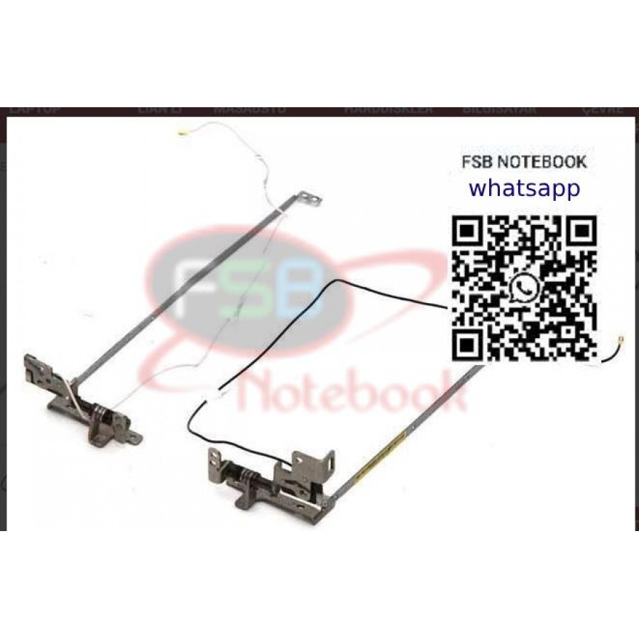 Lenovo ideapad Y510 Y510P 20217 6494  Notebook L+R Sağ Sol Hinge Menteşe Takımı