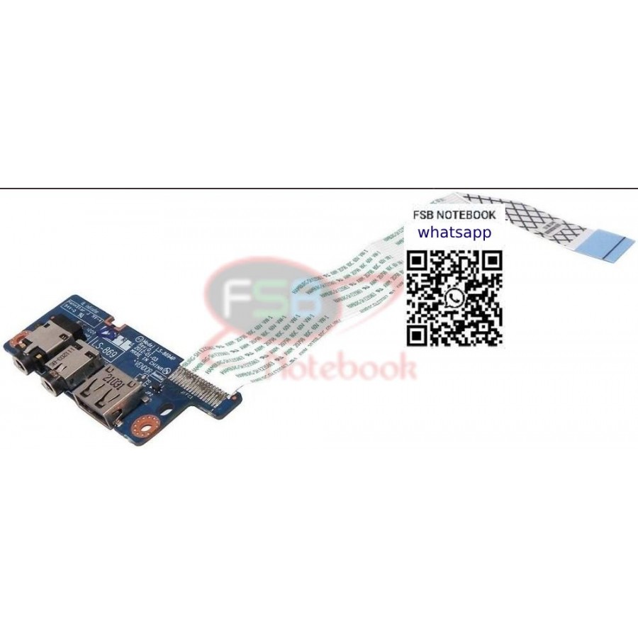 Lenovo  ideapad Y500 Y510 Notebook Audio ses Jack USB Port Board