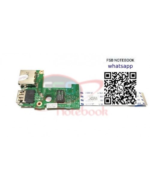 OrijinalLenovo B570 20093 USB Ethernet Lan Port Board