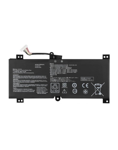 RETRO Asus C41N1731 Notebook Bataryası - Ver.1