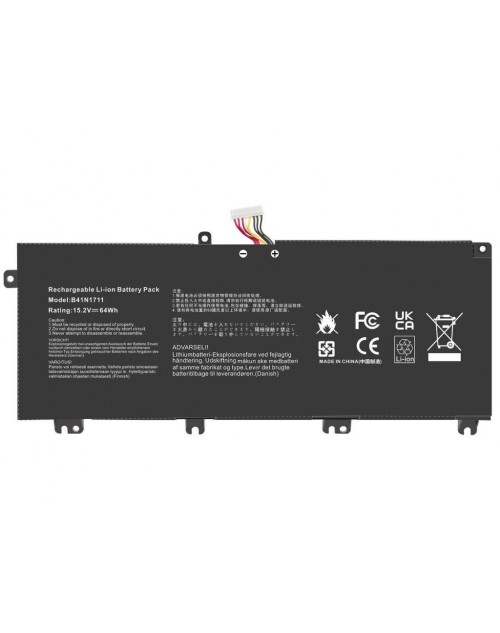 RETRO Asus FX503V, B41N1711 Notebook Bataryası