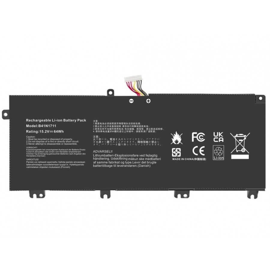 RETRO Asus FX503V, B41N1711 Notebook Bataryası