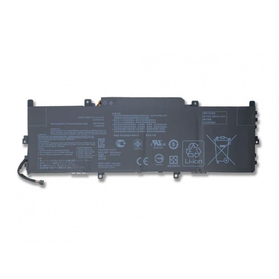 RETRO Asus UX331F, UX331U Notebook Bataryası - Ver.1 (C41N1715)