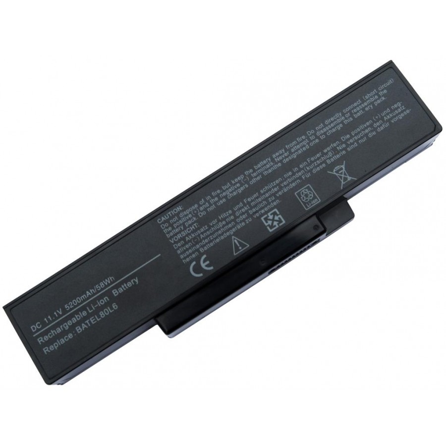 RETRO Dell Inspiron 1425, 1427, BATEL80L6 Notebook Bataryası