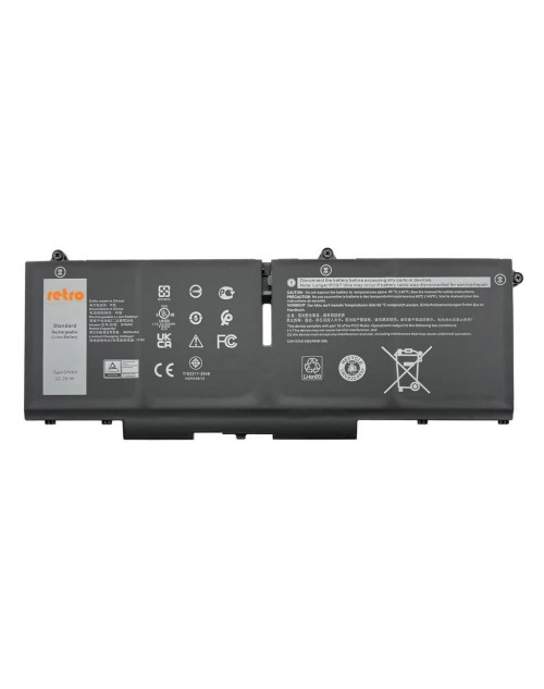 RETRO Dell Latitude 5530, 07KRV Notebook Bataryası - Ver.1 - 4 Cell