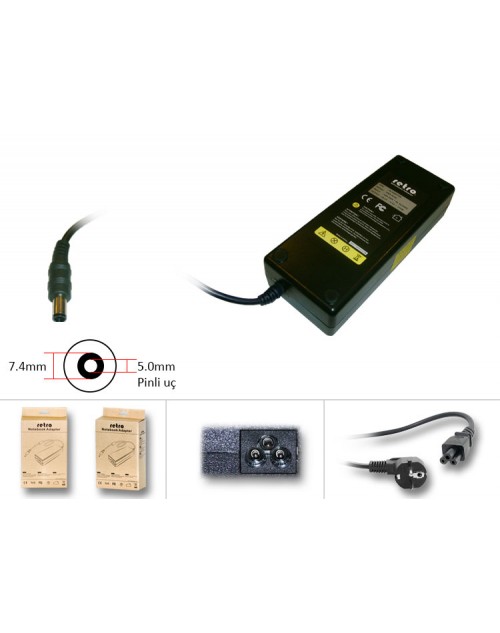 Hp "TouchSmart All-in-One 600-1120 Notebook Adaptör ( RETRO MARKA 18.5V 6.5A 120W)