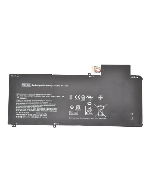 RETRO Hp Spectre 12-a000 x2, ML03XL Notebook Bataryası