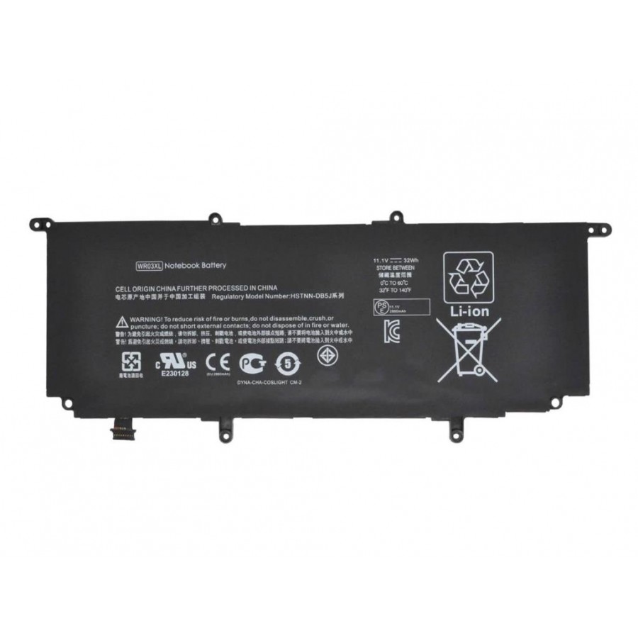RETRO Hp Split 13-m100 x2, WR03XL Notebook Bataryası - Ver.1 (Keyboard Dock)