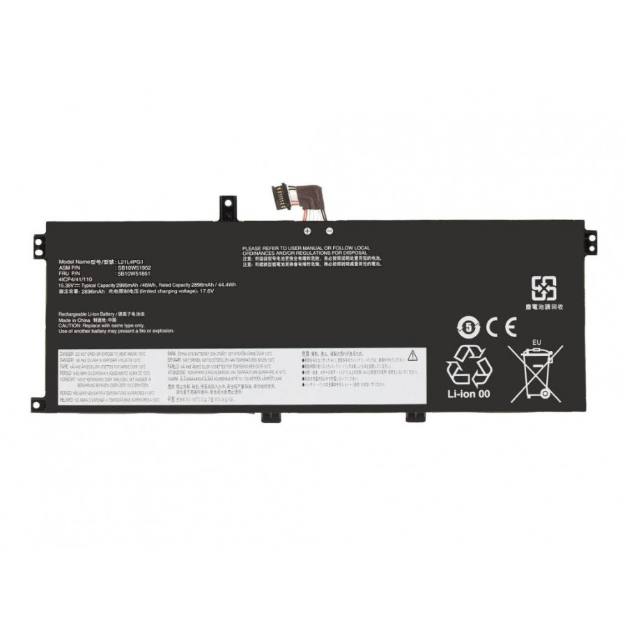RETRO Lenovo ThinkPad L13 Yoga Gen3, L21L4PG1 Notebook Bataryası