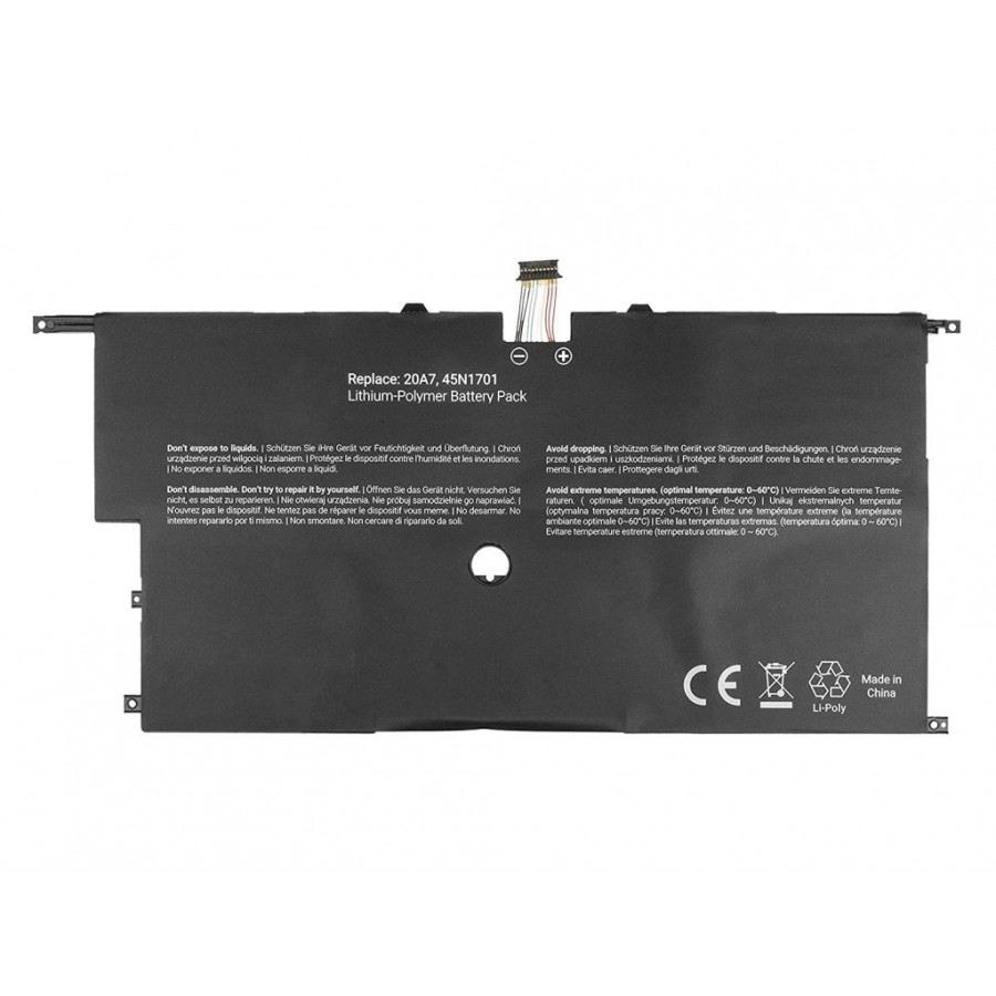RETRO Lenovo ThinkPad X1 Carbon Gen3 00HW003 Notebook Bataryası
