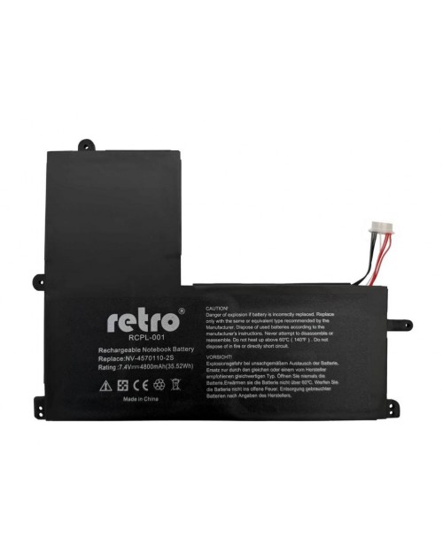 RETRO NV-4570110-2S Notebook Bataryası