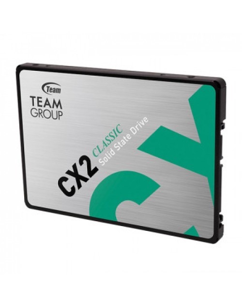 Team CX2 256GB 520/430MB/s 2.5&quot; SATA3 SSD Disk (T253X6256G0C101)