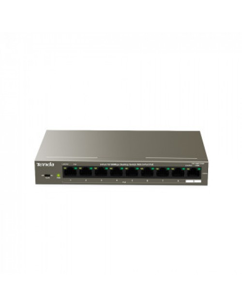 TENDA TEF1109P-8-63W 8 PORT 10/100 1 UPLI POE SWIT